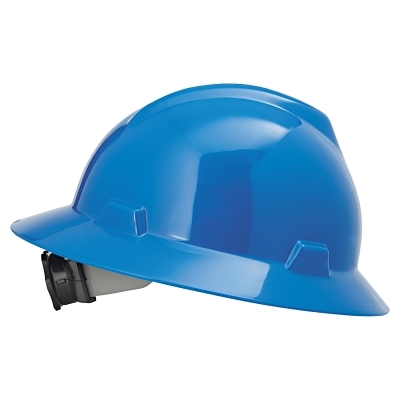 BLUE V-GARD HARD HAT